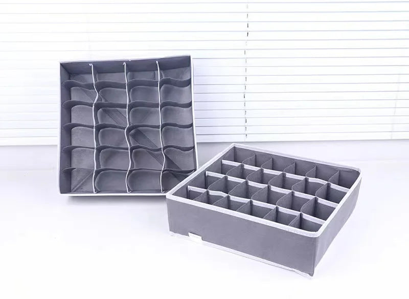 Thickened  covered clothing organizer underwear socks clothing storage box