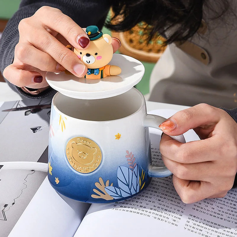 JIUWANG Wholesale manufacturing bone china  cup fine porcelain tea ceramic Coffee mugs sets ice cream cup