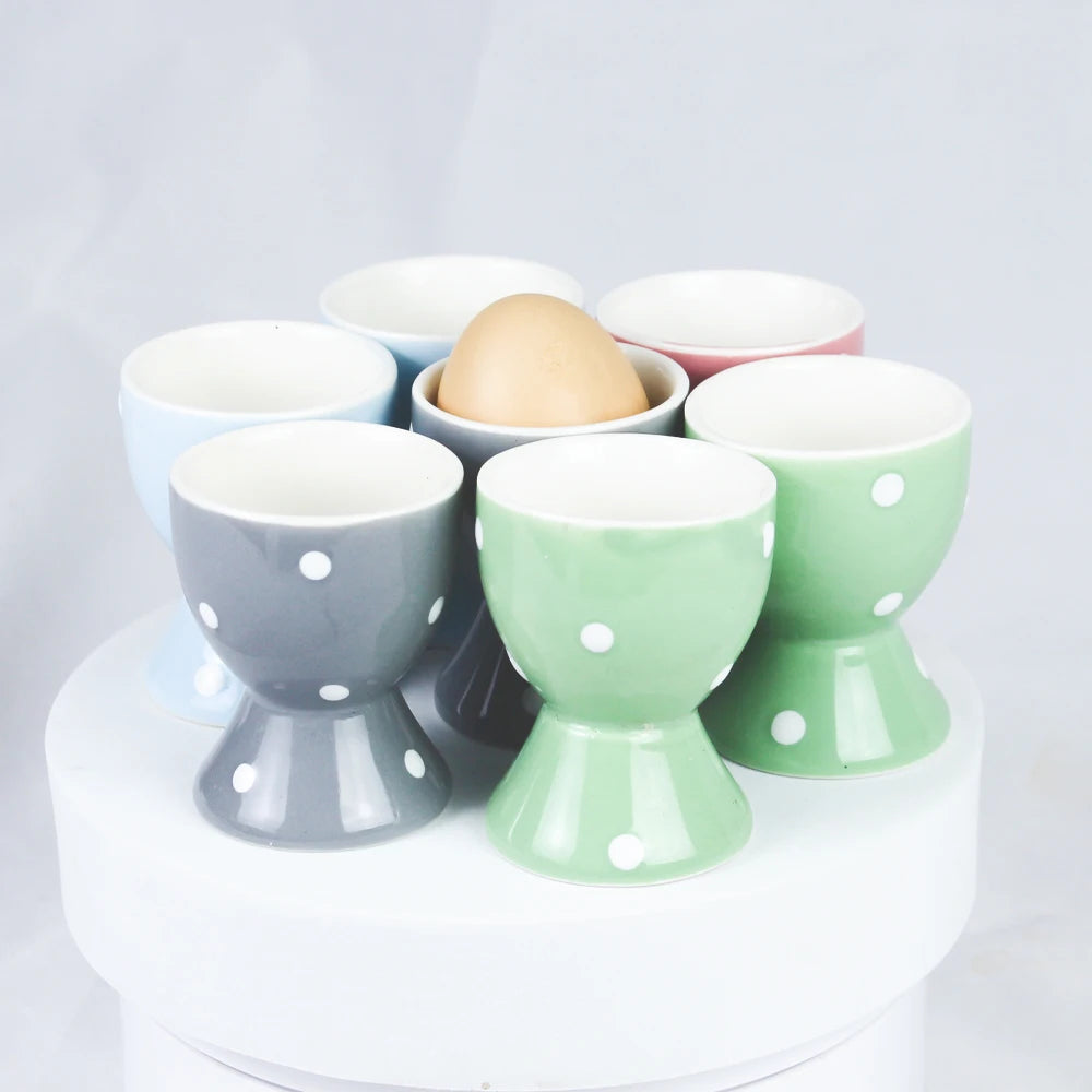 Jiuwang Factory Custom Microwave Holder Shaped Water 4 Poacher And Set Ceramic Egg Cup