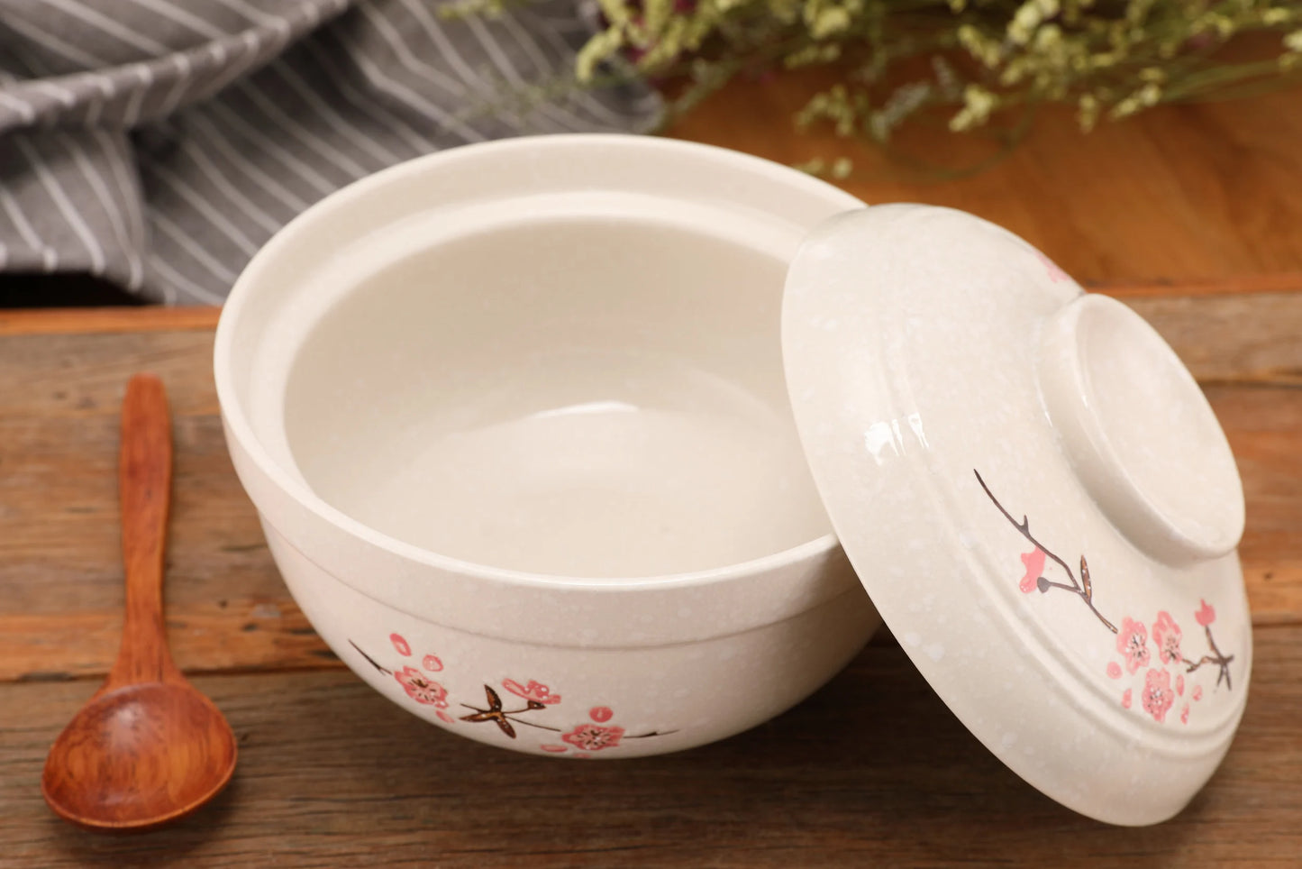 Ramen Bowl with Lid Multifunctional Anti-scalding Cute Customized LOGO   Ceramic bowl