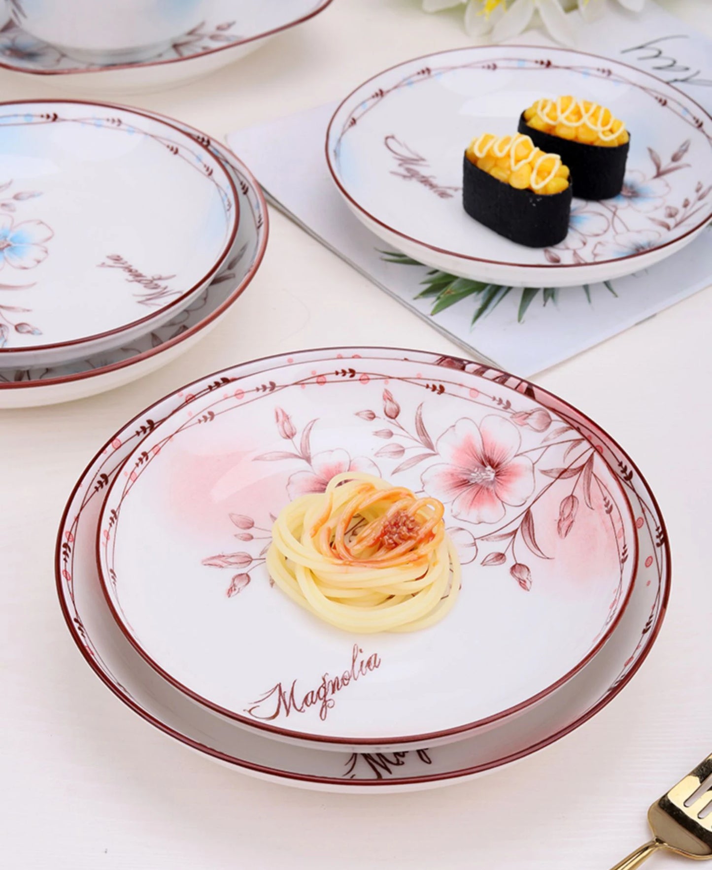 restaurant furniture  tableware set 12 18 24 piece  Stone Color Glazed Stoneware Ceramic Dinnerware ceramic dinner set