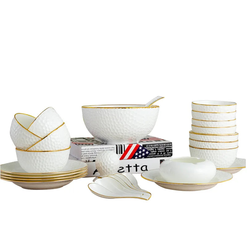 Cheap Price Unique Plate British Porcelain Dinner Sets