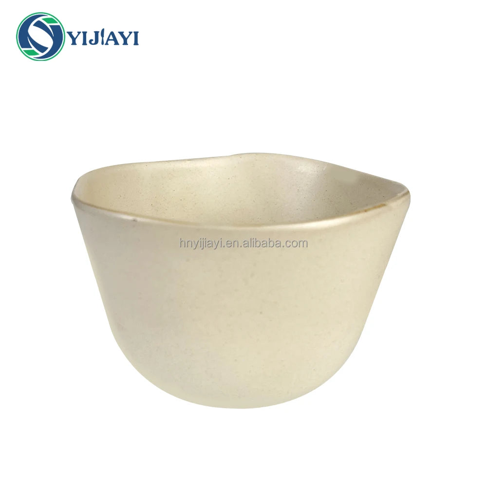 JIUWANG wholesale custom ceramic nordic mug cup Stone Color Glazed Stoneware Ceramic Dinnerware soup bowl dinner sets