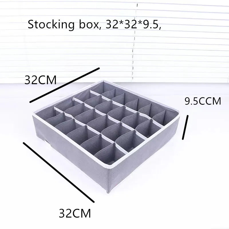 Popular Custom Underwear Sock Tie Drawer Closet Organizer Storage Box