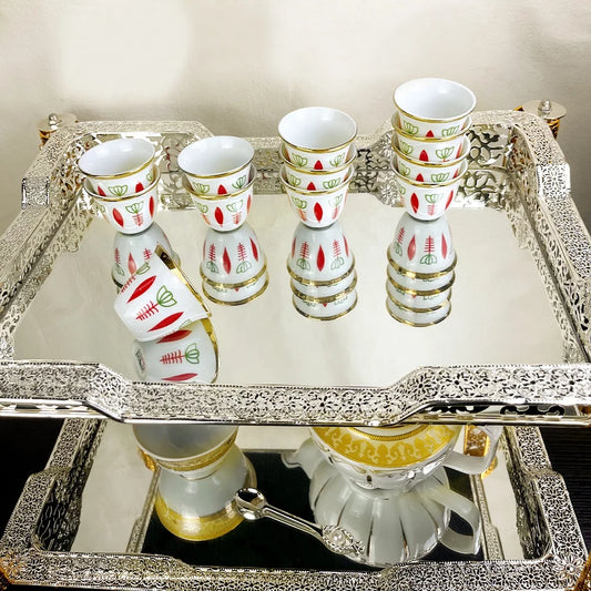 Customized PORCELAIN arabic coffee cup classic