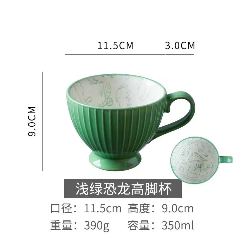 2021 Nordic Pottery Ceramic Cup Hot Sale Ceramic Coffee Cup Ceramic Mugs Wholesale porcelain cups