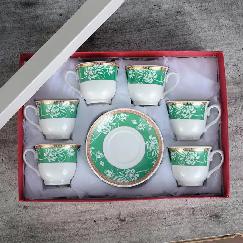 top seller  Ceramic turkish ethiopian Tea Cups & Saucers tea cup set Coffee & Tea Sets coffee