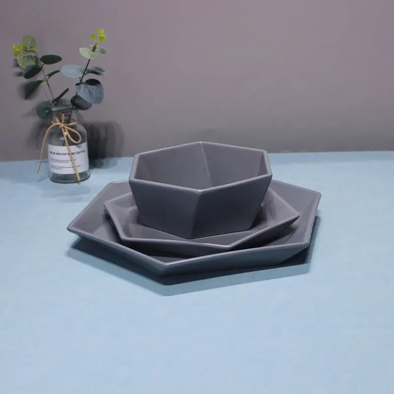 JIUWANG OEM Customized  Glaze Stoneware 20Pcs Dinnerware Set Ceramic Dinner Set Dinnerware For Home