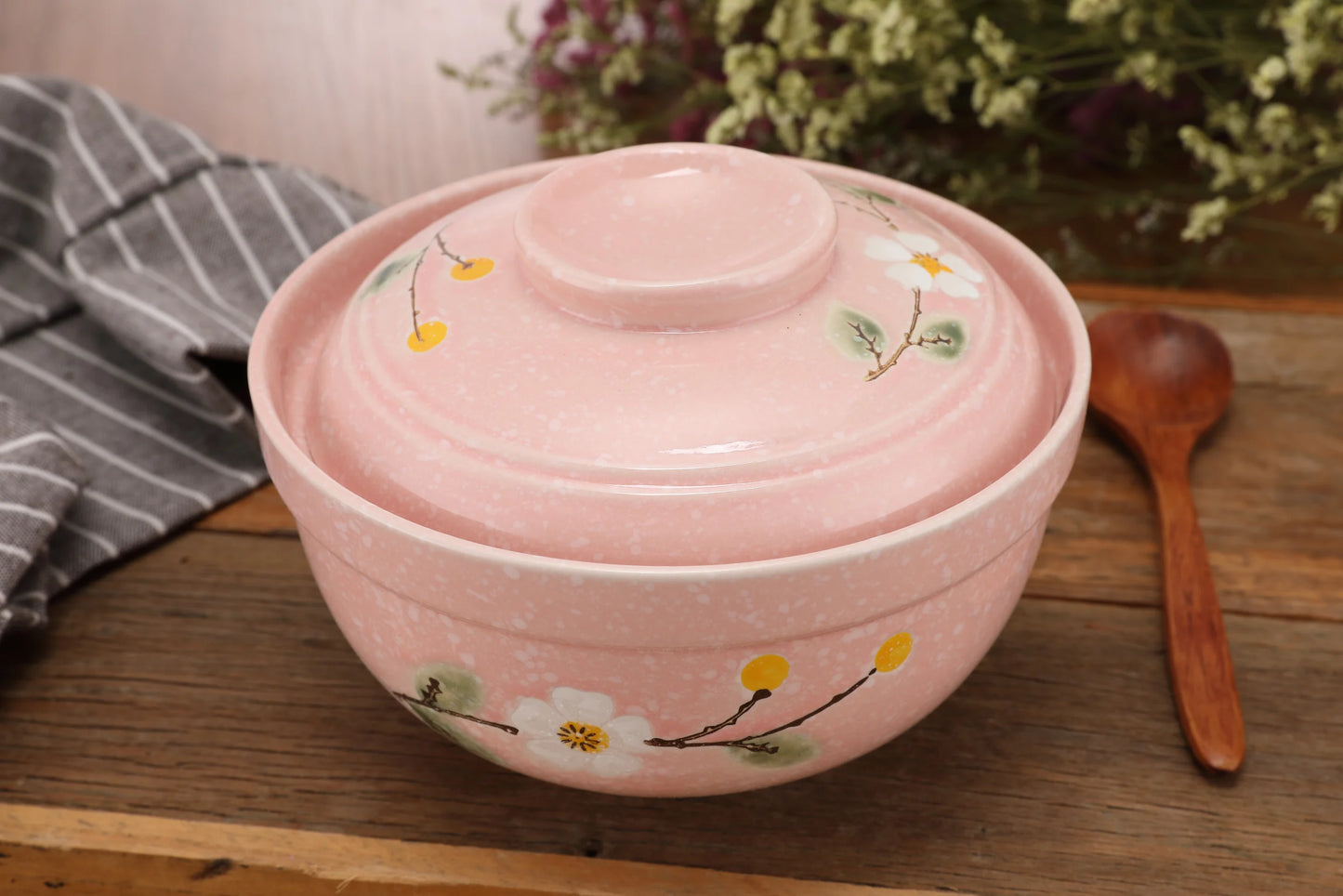 Ramen Bowl with Lid Multifunctional Anti-scalding Cute Customized LOGO   Ceramic bowl