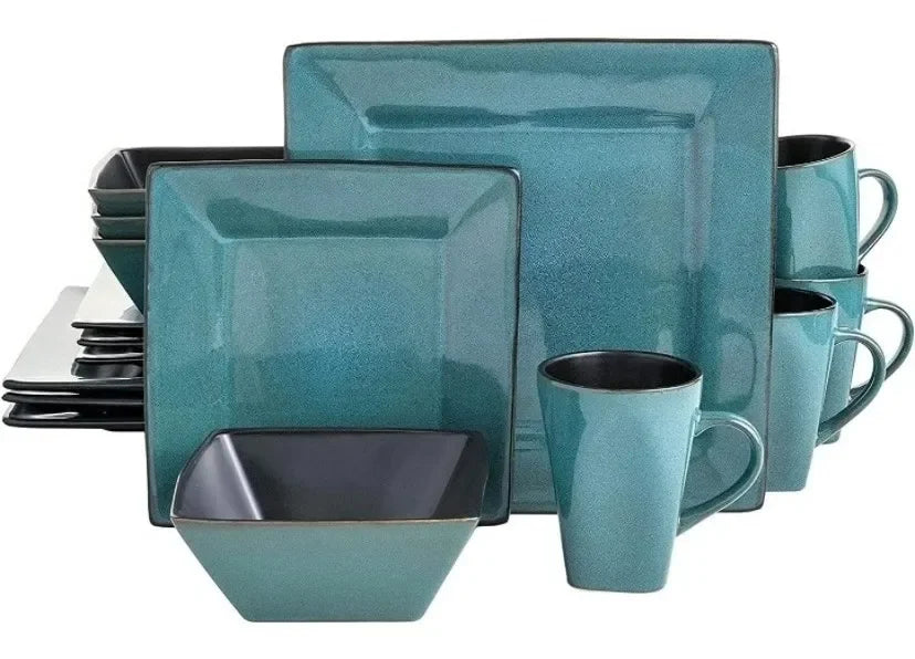 custom ceramic mug 12 18 24 piece  Stone Color Glazed Stoneware Ceramic Dinnerware soup bowl dinner sets