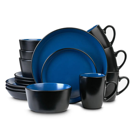 Other Tableware Color glaze Black and red glazed housewares can be customized color box porcelain dinnerware set