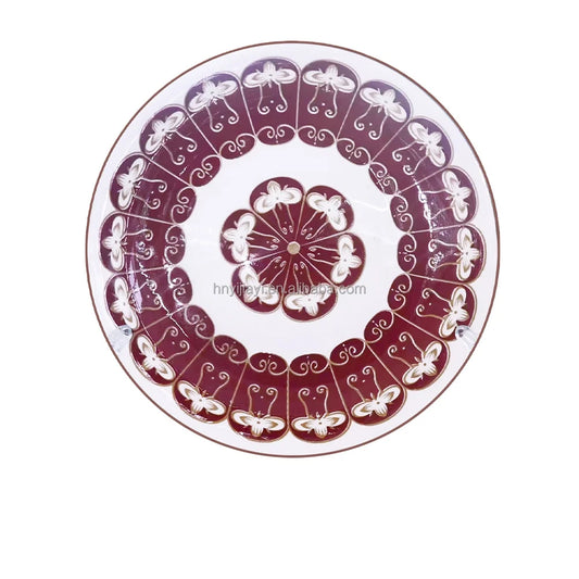 JIUWANG 12inch 10inch 8inch bone china dinner plates