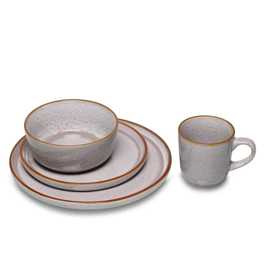 2021 Quality Merry Christmas Holiday Minimalist Crockery Printing Ceramic Plate Set Restaurant dishes plates dinnerware set