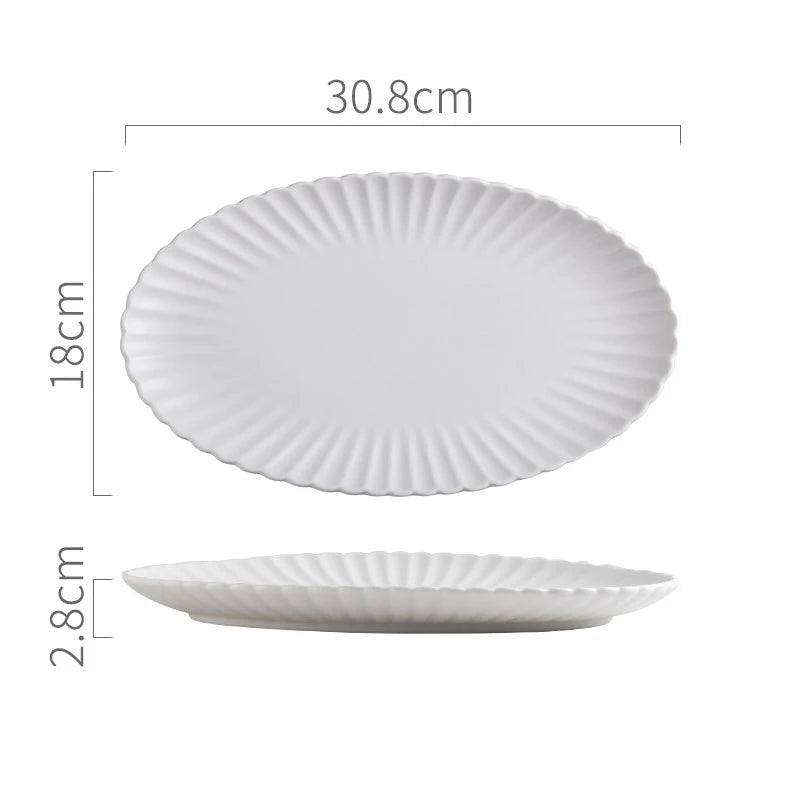 Made in China Bohemia Spot stock dinnerware ceramic dishes charger plates bowl Dishes & Plates