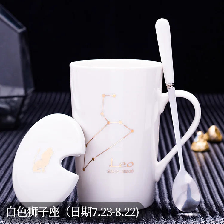 Marble Coffee Mug Set Est 2021 New Mug Gifts for New and Expecting Parents to Be Coffee Cup 14 Oz