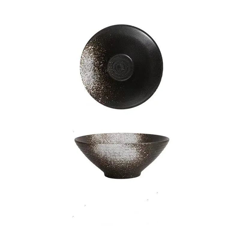 Microwave Japanese Style Stoneware  dish Fashion Dough Custom Oven 4.5 Inch Small Soup Bowl Ceramic Rice Bowl dough bowl