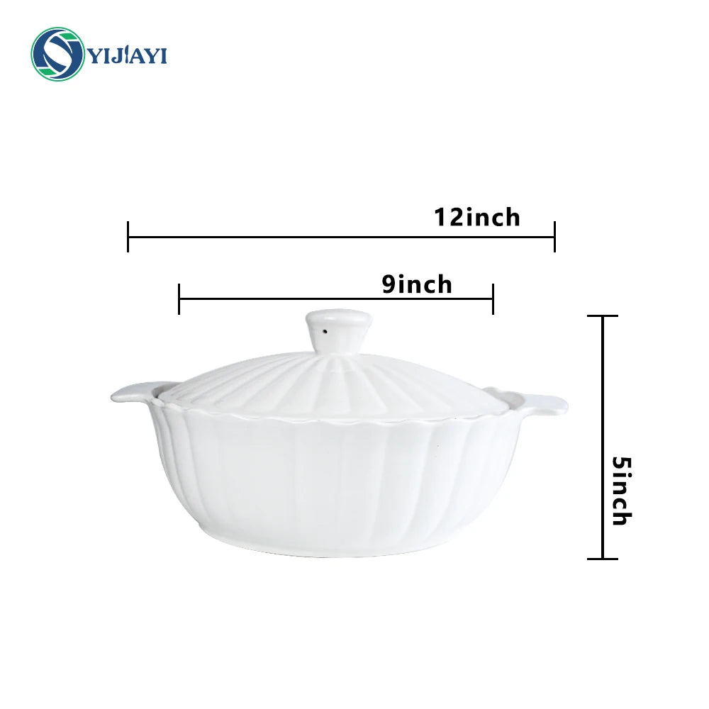 JIUWANG OEM Factory Tray Ceramic Baking Pans  for home kitchen and catering