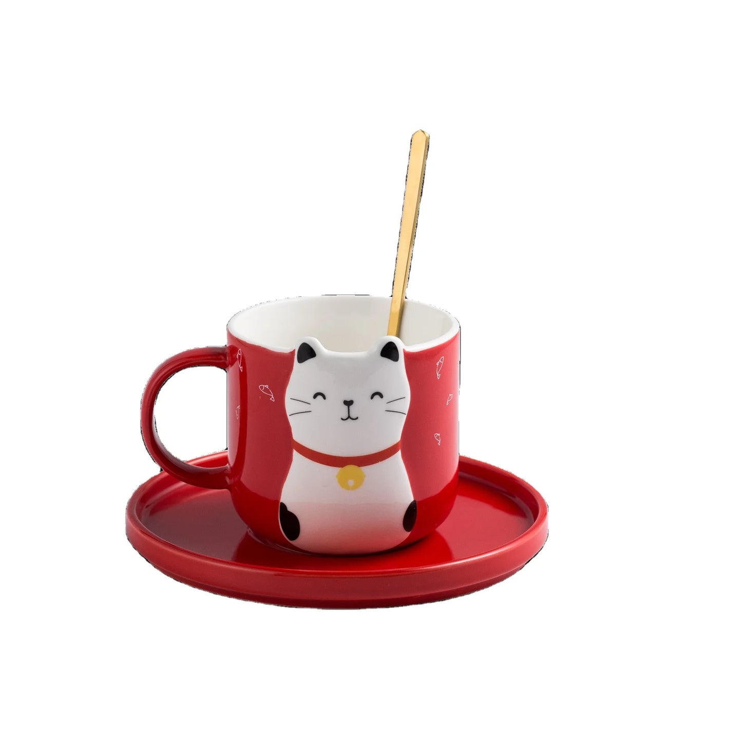 wholesale customized handmade cute animal 3d drinking cups tea coffee ceramic mug for for gift