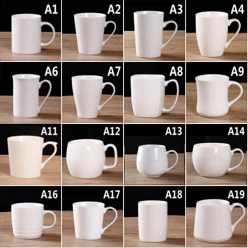 Popular Top Grade Ceramics White Blank Mug For Sublimation