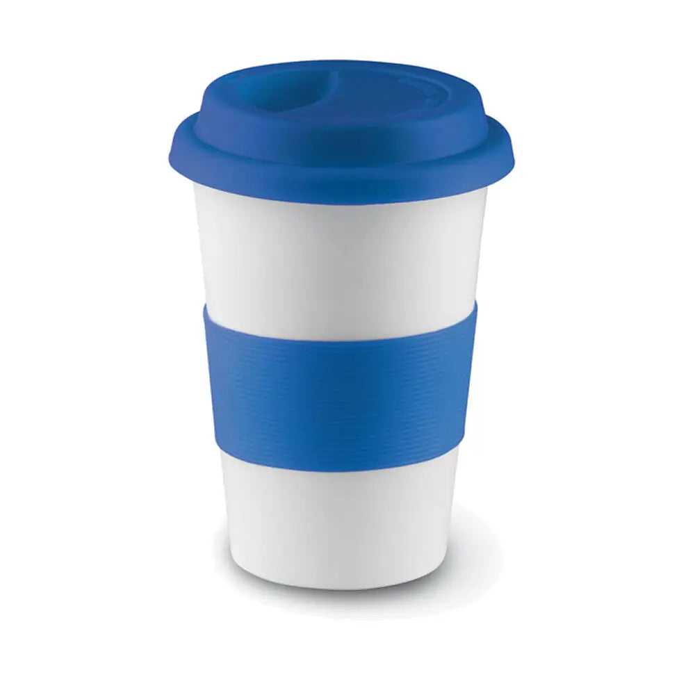 high quality ceramic mug coffee cup with silicone lid