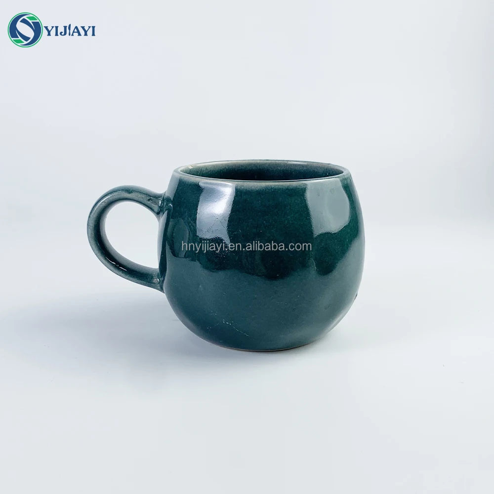 JIUWANG Customize Stock Ceramic tea MugS CupS 10oz 11oz 12OZ 14OZ 15OZ 16OZ Stoneware Coffee Blank