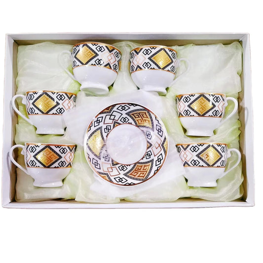 top seller  Ceramic turkish ethiopian Tea Cups & Saucers tea cup set Coffee & Tea Sets coffee