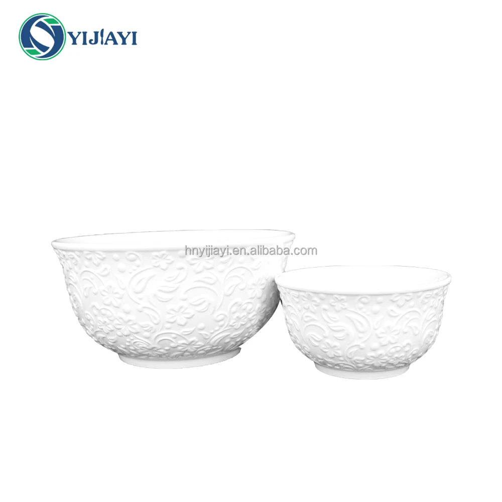 JW wholesale White ceramic  dishes restaurant  tableware dinner sets plates  in bulk  vaisselles de lux Porcelain