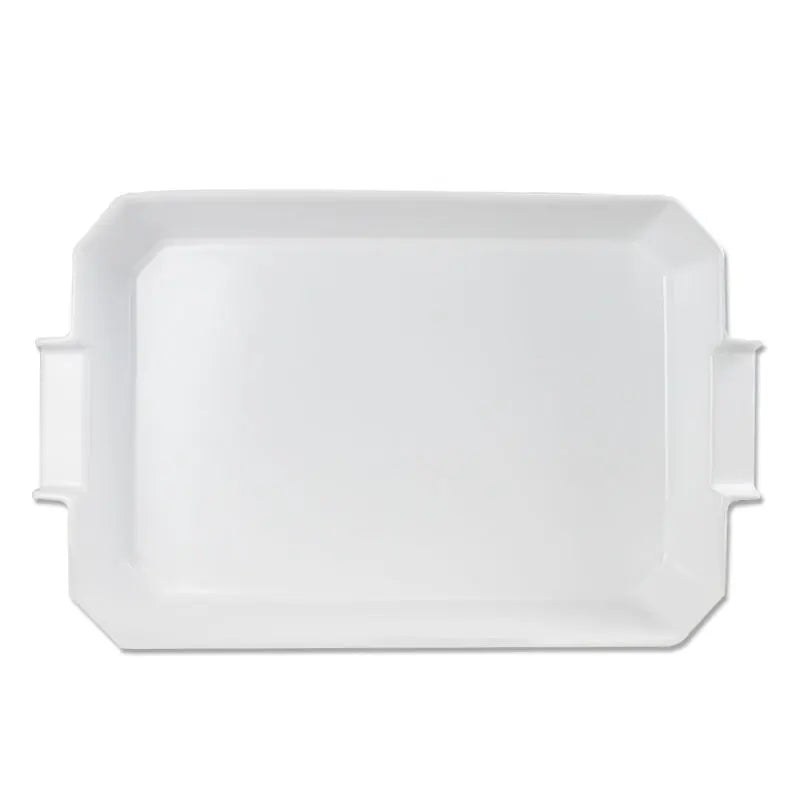 Hot Sell bulk Restaurant white color ceramic 9 inches square dinner plates stock lots Plates bowls saucers Sell By Ton