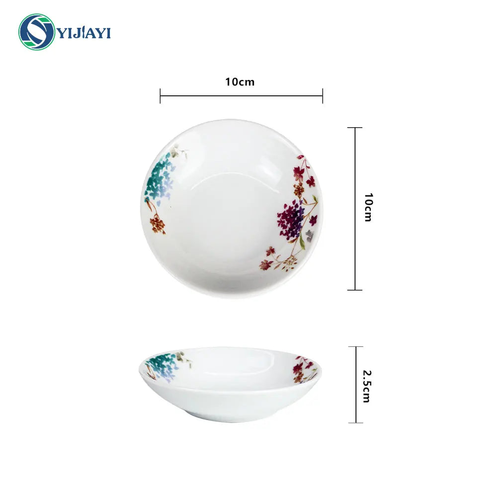 JIUWANG Wholesale  Customize Wedding Mug Bone China luxury dinnerware porcelain dinner sets 24pcs 36pcs 72pcs