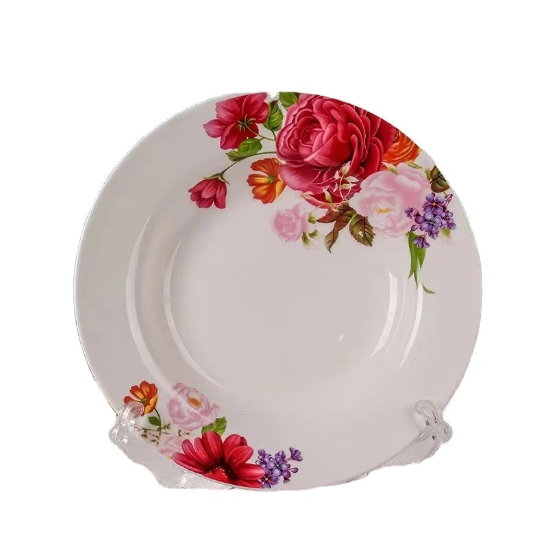 Made in China hot sell 7-12 inch customized logo dinner ceramic plates dishes plate ceramic dishes & Plates