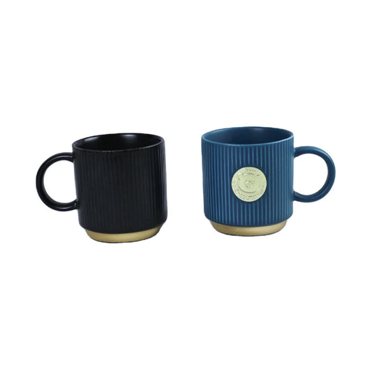 Wholesale Custom Copper Sheet Ceramic Coffee Mug Household Water Cup Gift Box