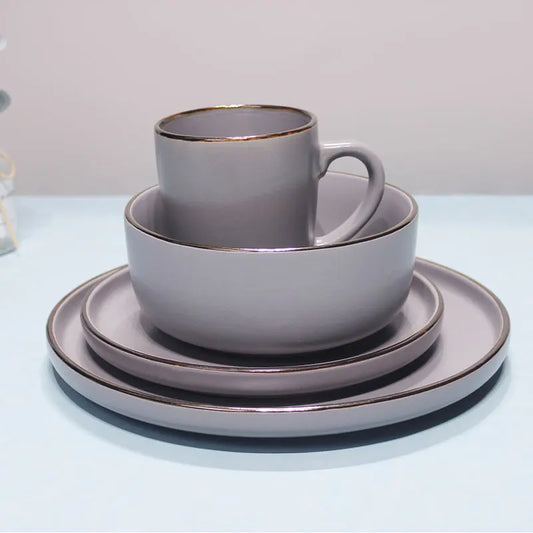 Nordic 16-piece dinnerware set Porcelain Dinnerware Set Sustainable Custom Sustainable custom wedding dinner set