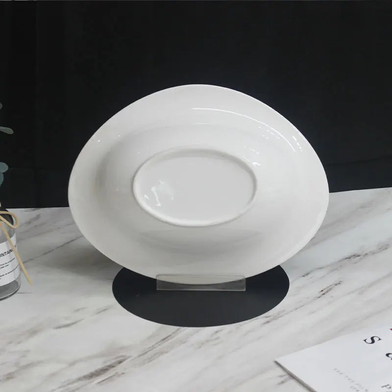 lux tableware dine set dish Wholesale Custom Wedding Luxury Glazed Nordic dinnerware set porcelain plates & dishes