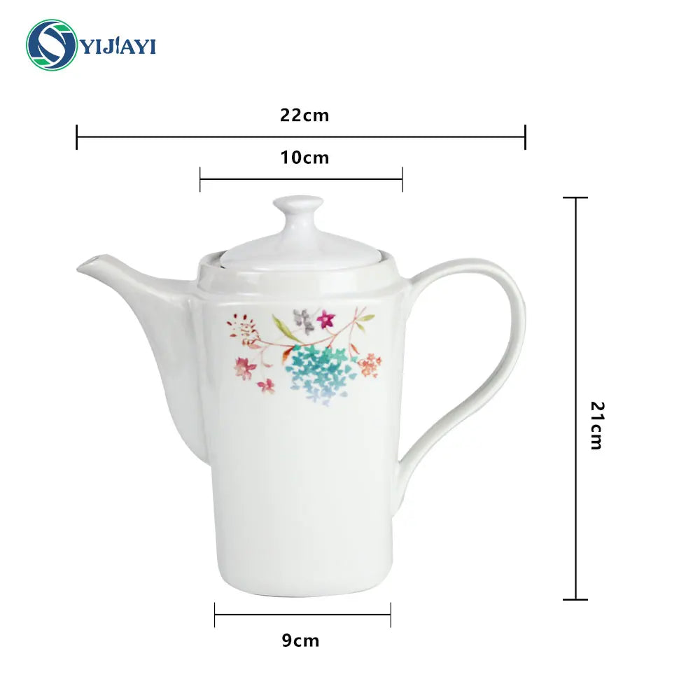 JIUWANG Wholesale Cheap Ceramic Round Customize Wedding Mug Bone China Tea Pakistan Dinnerware Set dinner set 72 pcs