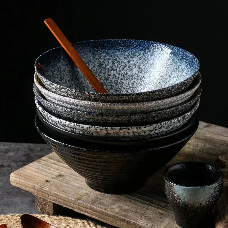 Microwave Japanese Style Stoneware  dish Fashion Dough Custom Oven 4.5 Inch Small Soup Bowl Ceramic Rice Bowl dough bowl