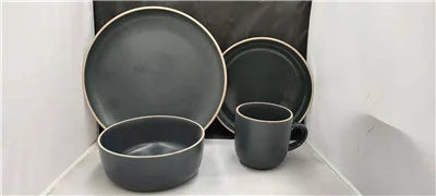 Manufacturer China colorful custom stoneware dinnerware ceramic dinner sets for wholesale