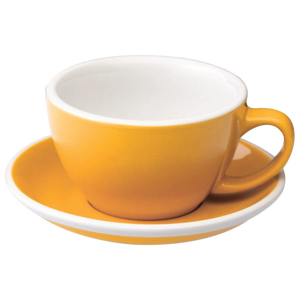 Wholesale Promotions Custom assorted colors restaurant ceramic coffee cups set with saucer