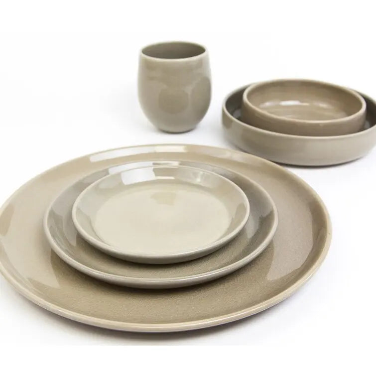 china wholesale dinnerware set white serving 6 on discount