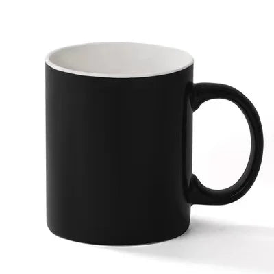 Wholesale Custom Blank Porcelain Mugs Cups Plain White Black Ceramic Sublimation Coffee Cups Mugs With Logo