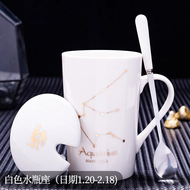 Marble Coffee Mug Set Est 2021 New Mug Gifts for New and Expecting Parents to Be Coffee Cup 14 Oz