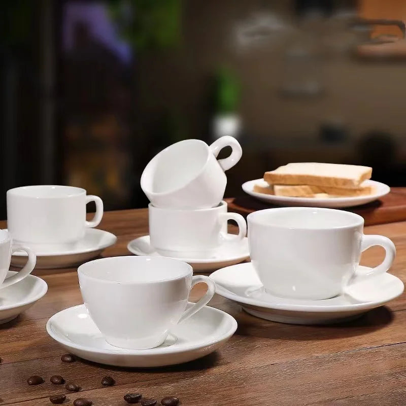 top sell white porcelain hotel tea cups & saucers tea cup turkish tea set coffee tea set ceramic coffee &ceramic tea sets