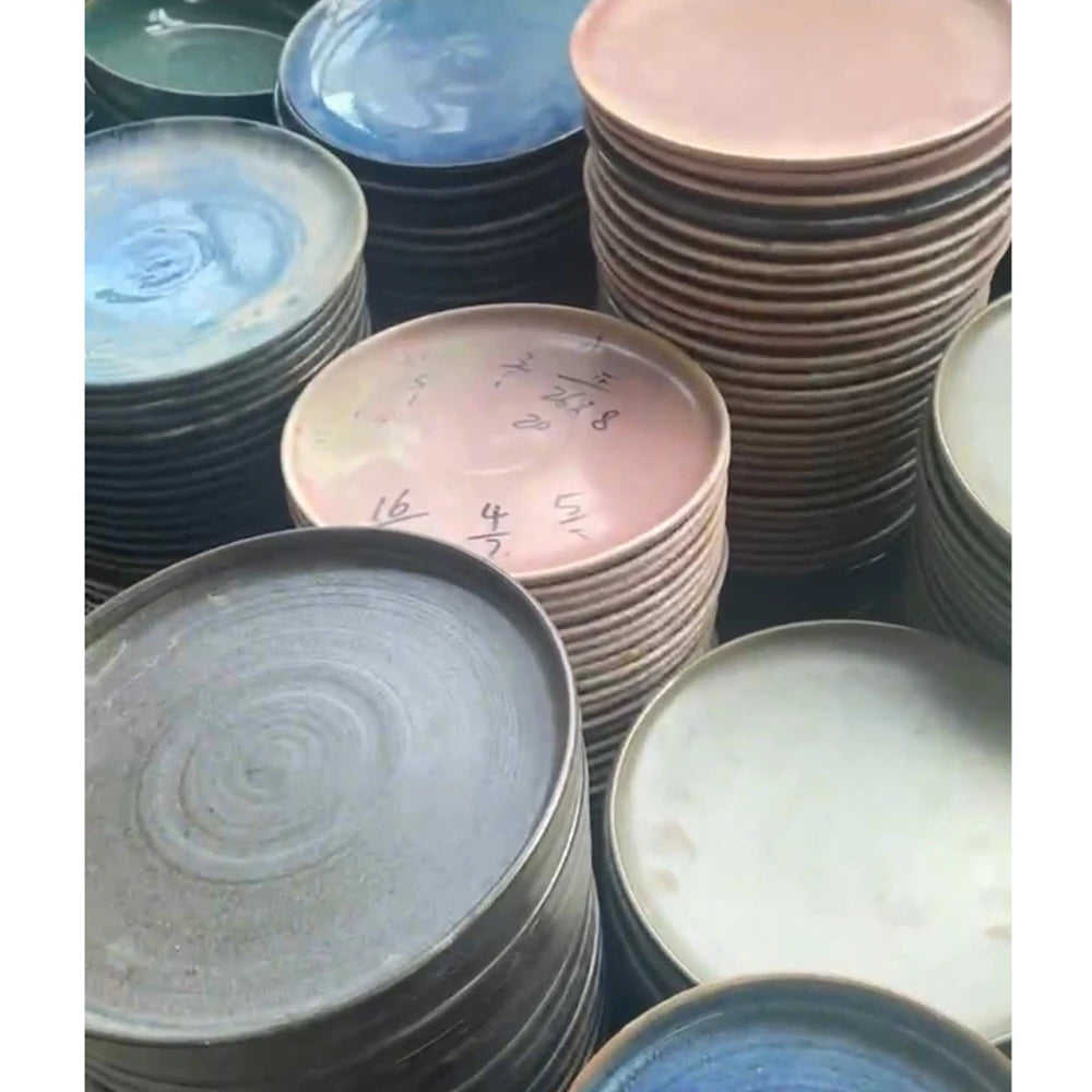 colorful ceramic plates bowls dishes with different size different design