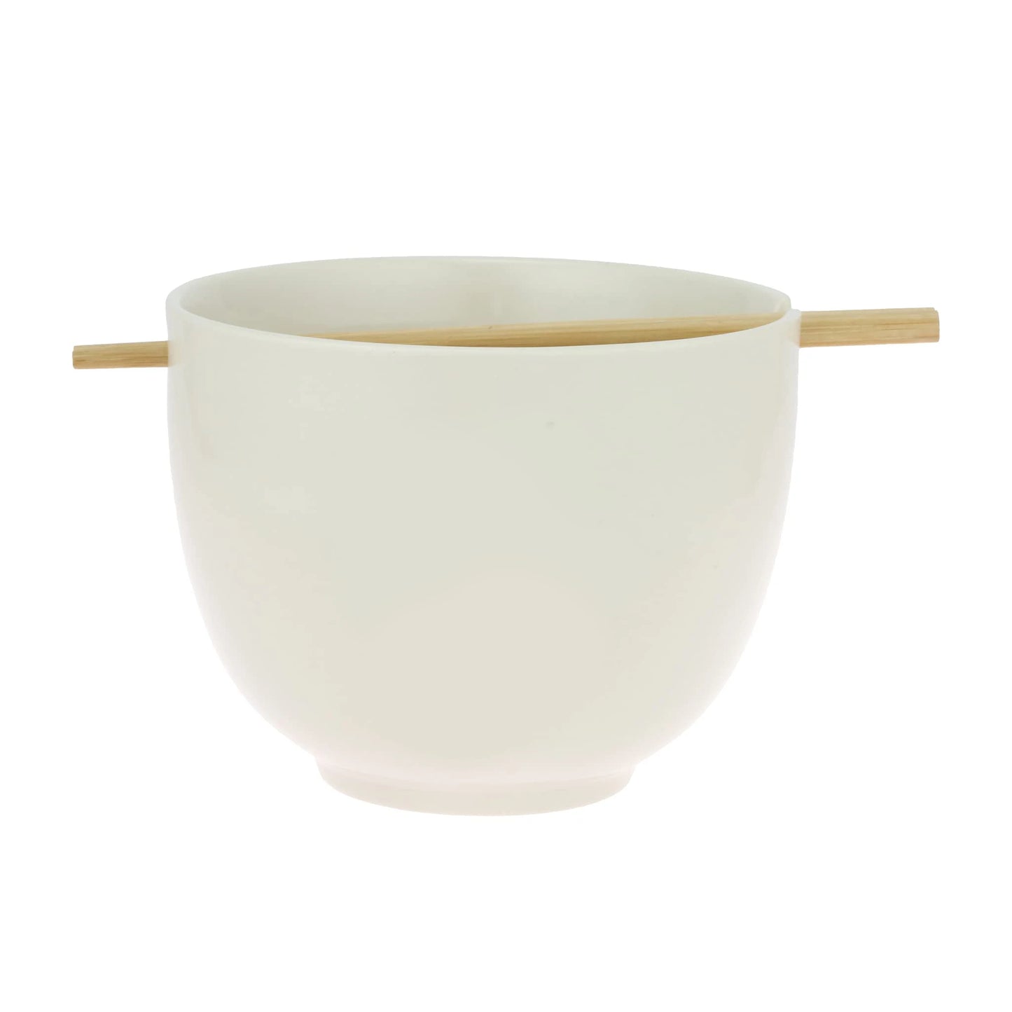 Ceramic Ramen Noodle Bowl with Chopsticks 20oz