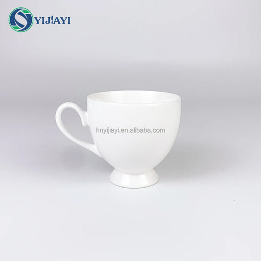 wholesale coffee tea cup set packing gift box  with drawer custom logo plain white ceramic porcelain cappuccino espresso