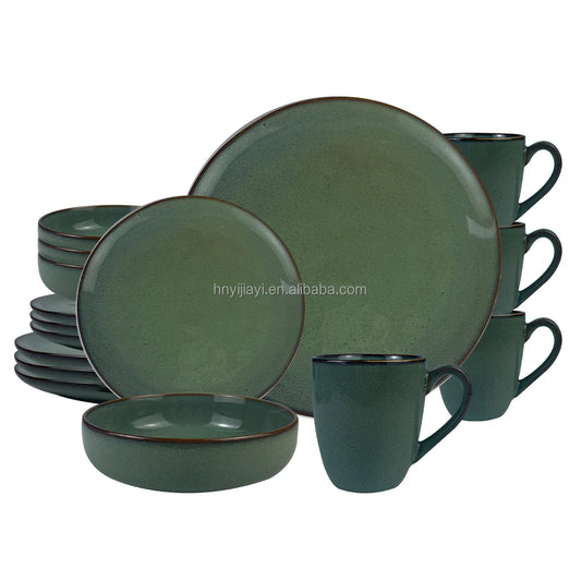 stoneware dishes plates ceramic dinnerware Stoneware Ceramic Dinnerware porcelain dishes plates new design ceramic plates