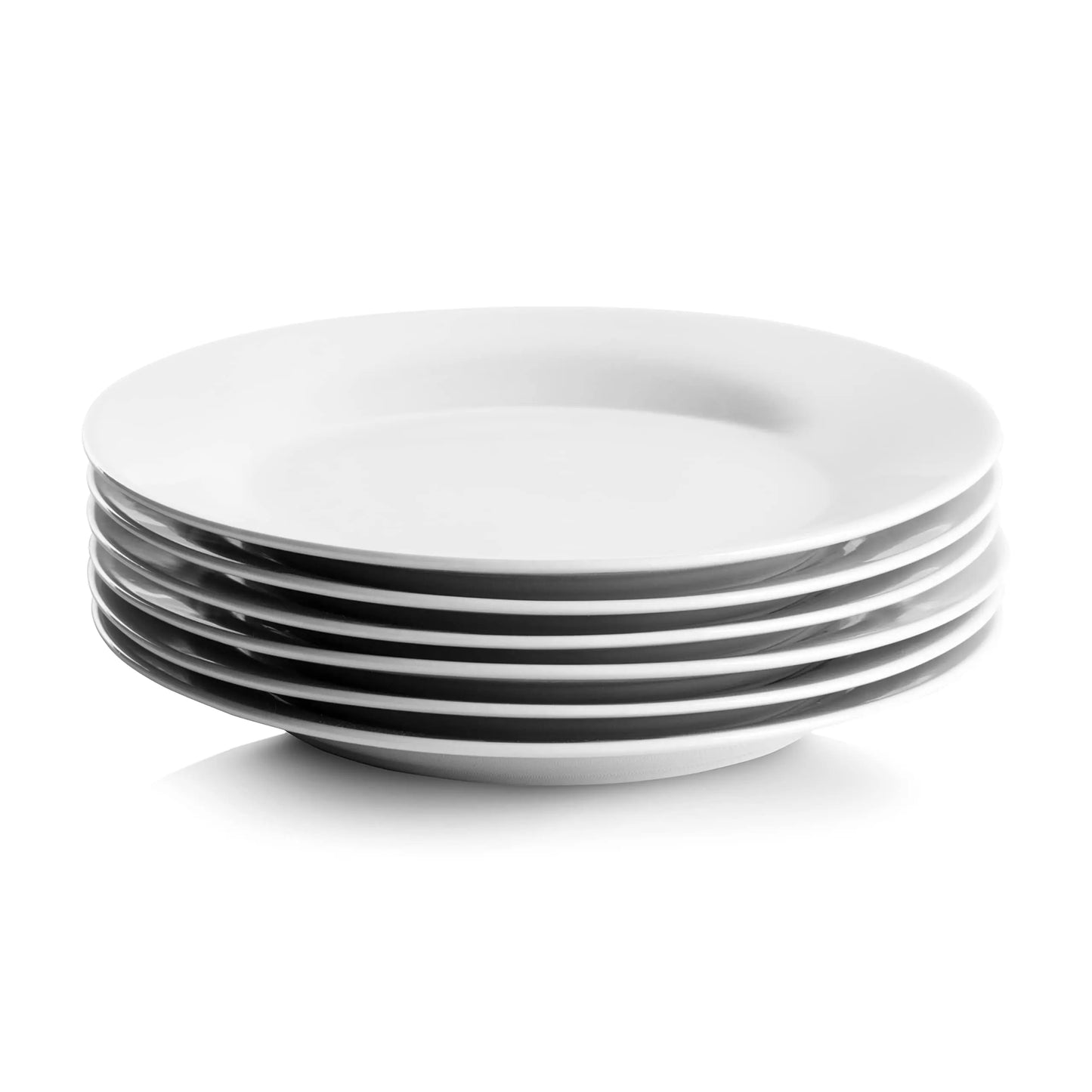 wholesale plate round of fine porcelain Simply White 7.5" Round Salad Plate 7.5'' dishes plates ceramic porcelain dinner