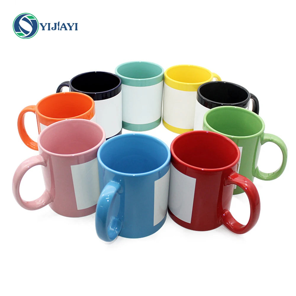 Mug manufacturer 15 Oz Porcelain Plain White custom Logo Sublimation blank Ceramic Cup Tea Coffee Mugs