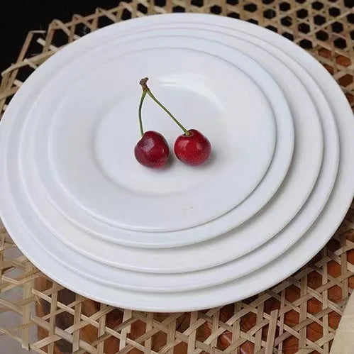 luxury dubai gold rim ceramic porcelain dinner sets wedding charger plate set for party cheap price rattan charger plates