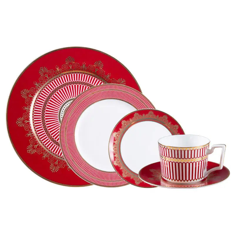 Wholesale tea set gift box Phnom Penh luxury can be reused ceramic coffee cups set with saucer