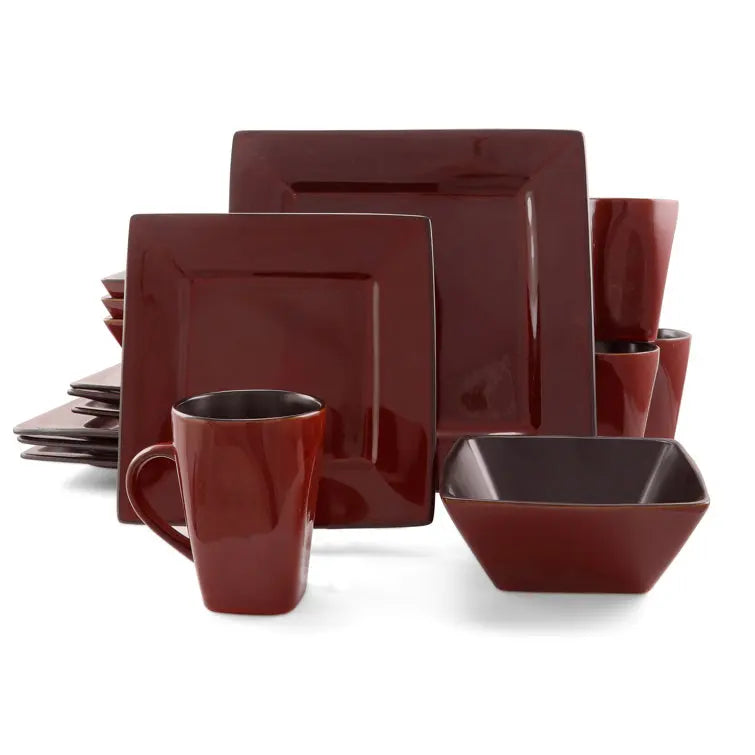 Other Tableware Color glaze Black and red glazed housewares can be customized color box porcelain dinnerware set